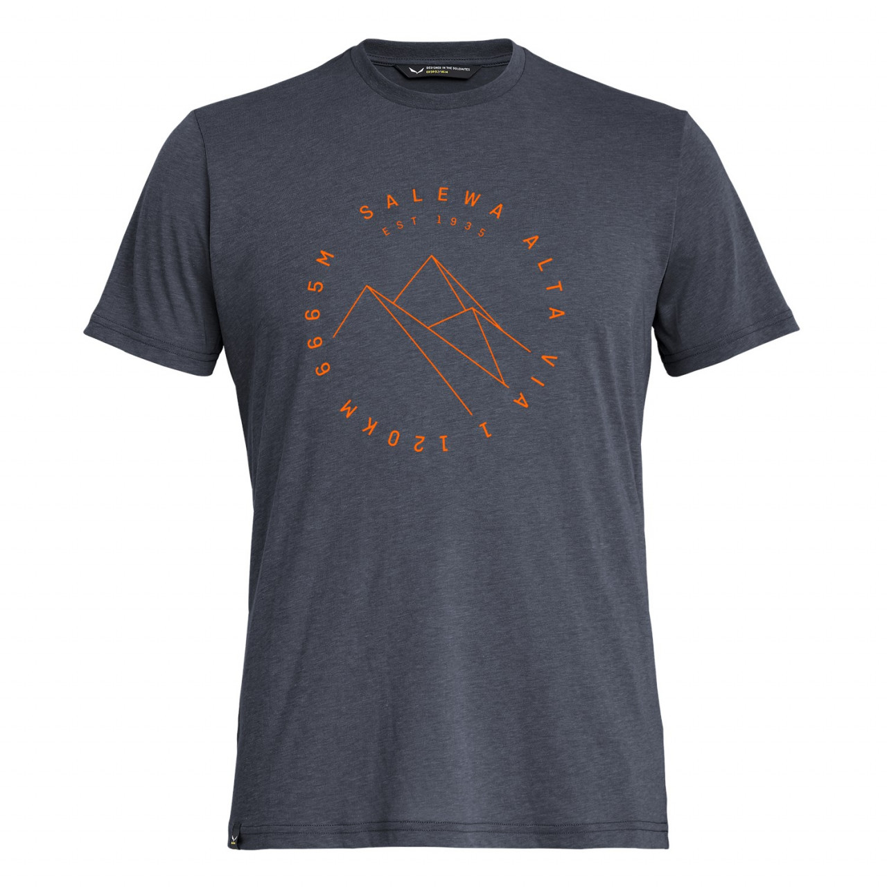 Salewa Men's Alta Via Drirelease® T-Shirts Blue/Navy BMZ-639581